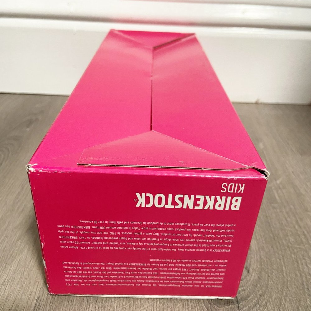 Birkenstock Kids Size 8 Empty Shoe Box - Picture 4 of 4